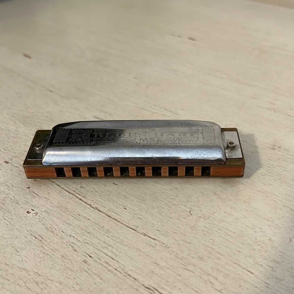 Hohner blues harp harmonica made in Germany C